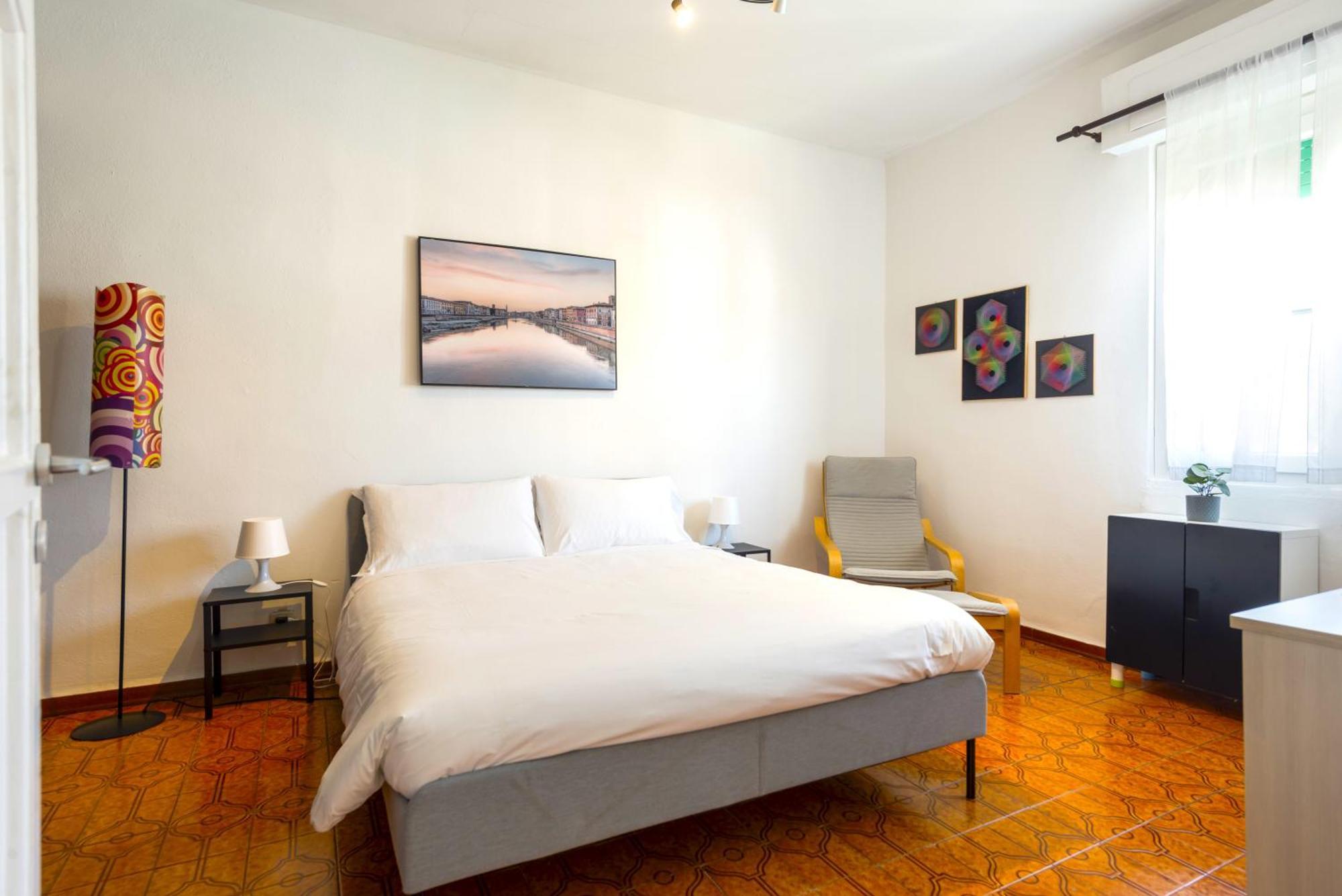 Hostly-Ai Due Passi Apartment Pisa Bagian luar foto